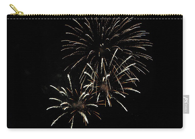 Fireworks Carry-all Pouch featuring the photograph Fireworks3_8690 by Rocco Leone
