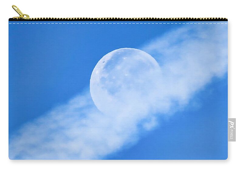 Arizona Carry-all Pouch featuring the photograph Floating Full Moon in Cancer by Judy Kennedy