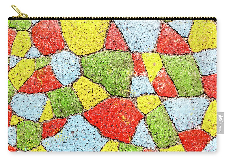 Asphalt Carry-all Pouch featuring the photograph Four color theorem by Viktor Wallon-Hars