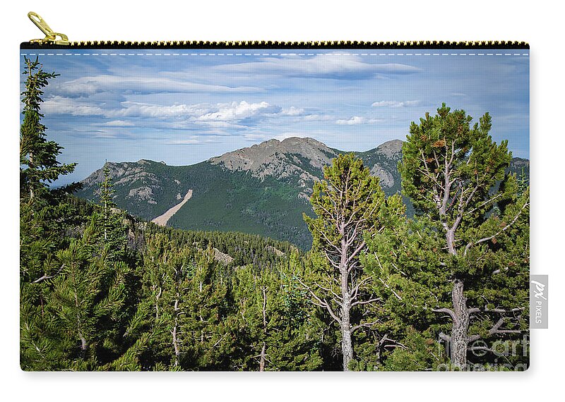Colorado Zip Pouch featuring the photograph Fresh Mountain Air by Erin Marie Davis