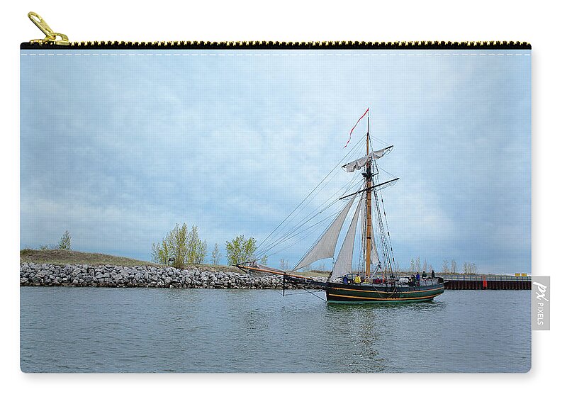 Sailing Zip Pouch featuring the photograph Friends Good Will #2 by Rich S