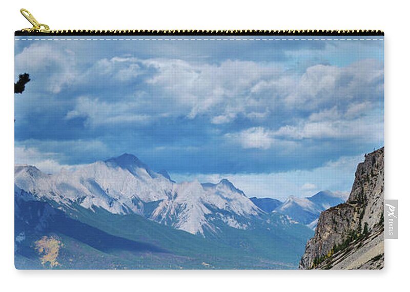 Voyage Zip Pouch featuring the photograph From Sulfur by Carl Marceau
