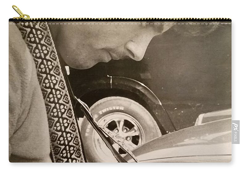 Art Zip Pouch featuring the photograph From The Start by Jimmy Chuck Smith