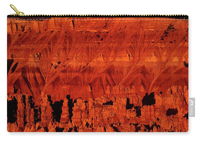 Dave Welling Carry-all Pouch featuring the photograph Full Moon Silent City Bryce Canyon National Park Utah by Dave Welling
