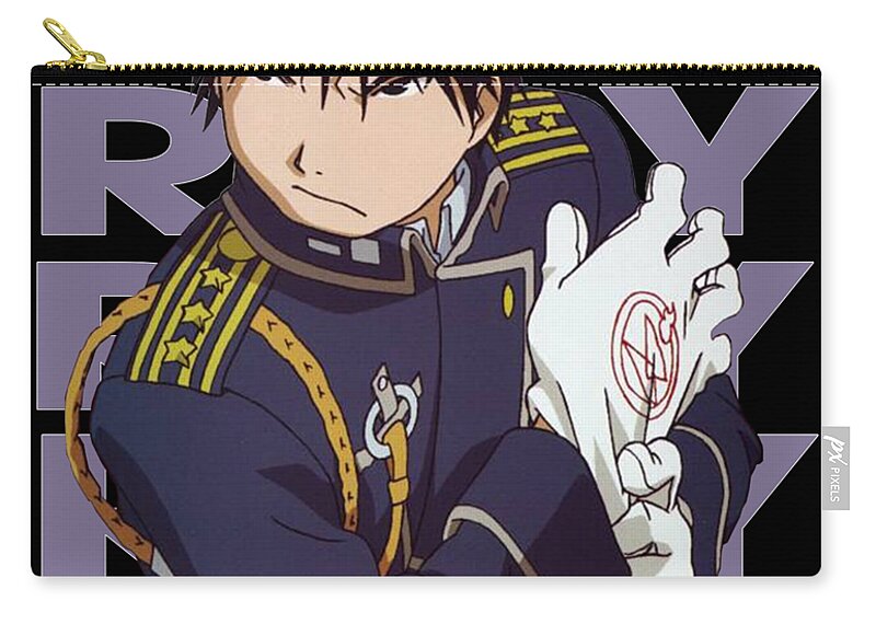 Fullmetal Alchemist Roy Mustang Name Anime Carry-all Pouch by Anime Art -  Pixels