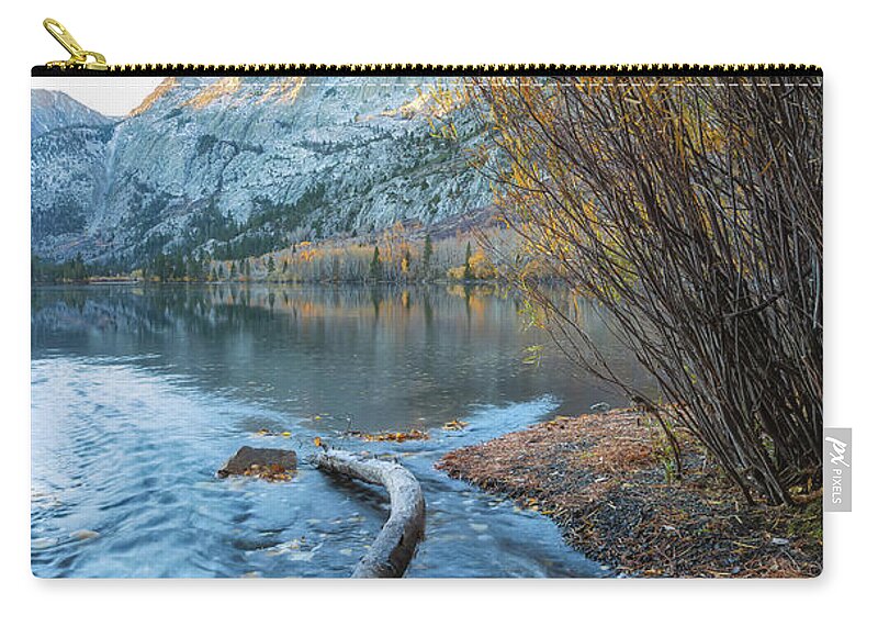 Fall Carry-all Pouch featuring the photograph Gate To Silver Lake by Jonathan Nguyen
