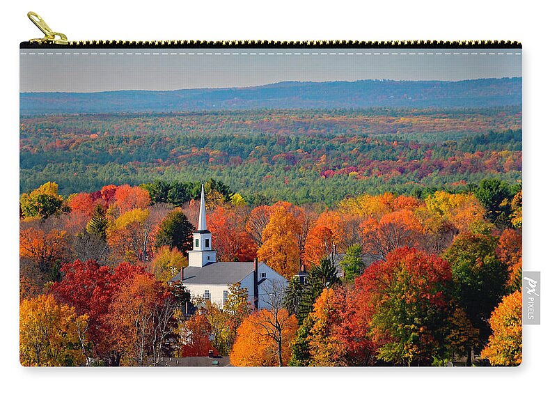 Gibbet Hill Carry-all Pouch featuring the photograph Gibbet Hill by Monika Salvan