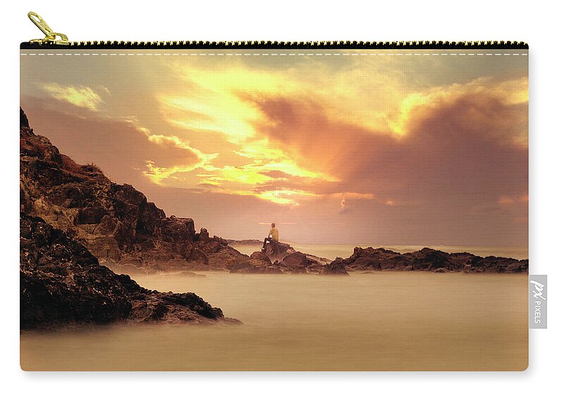 Photography Zip Pouch featuring the photograph Goa Contemplations by Craig Boehman