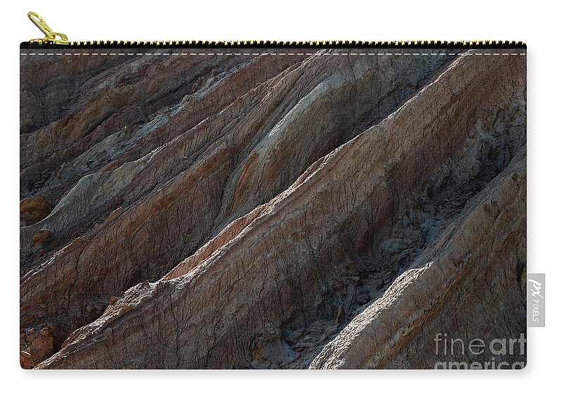 Gobi Desert Zip Pouch featuring the photograph Gobi desert by Elbegzaya Lkhagvasuren