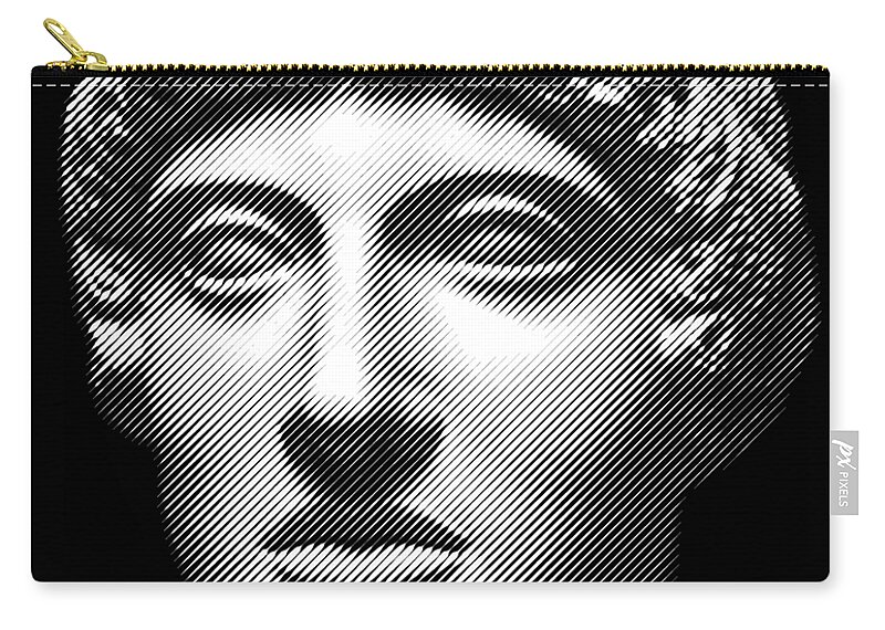 Greek Carry-all Pouch featuring the digital art god Apollo aka Apollon by Cu Biz