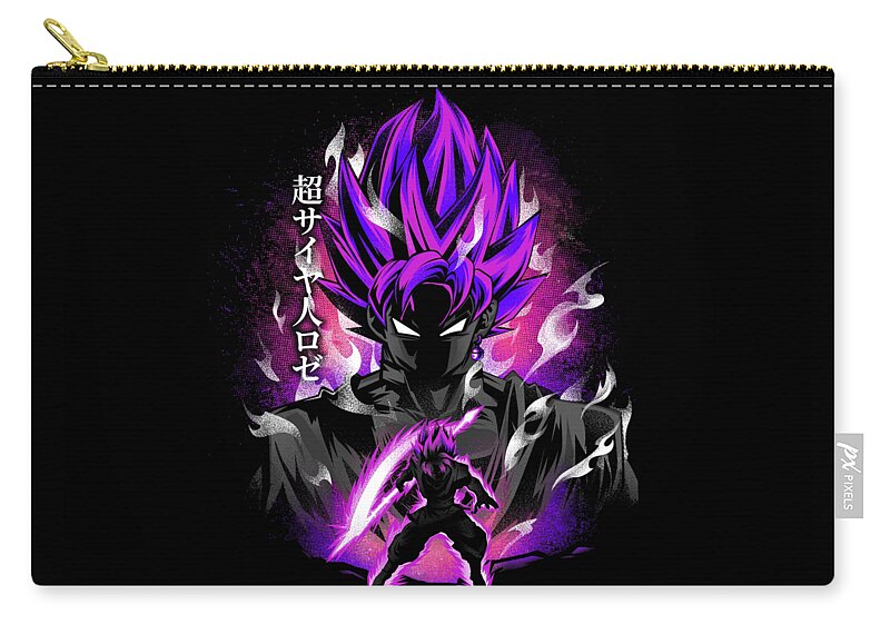 Goku Black Carry-all Pouch by Deadly Eyes - Fine Art America