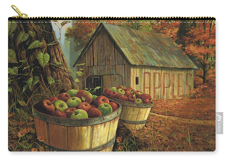Michael Humphries Carry-all Pouch featuring the painting Gold Country by Michael Humphries