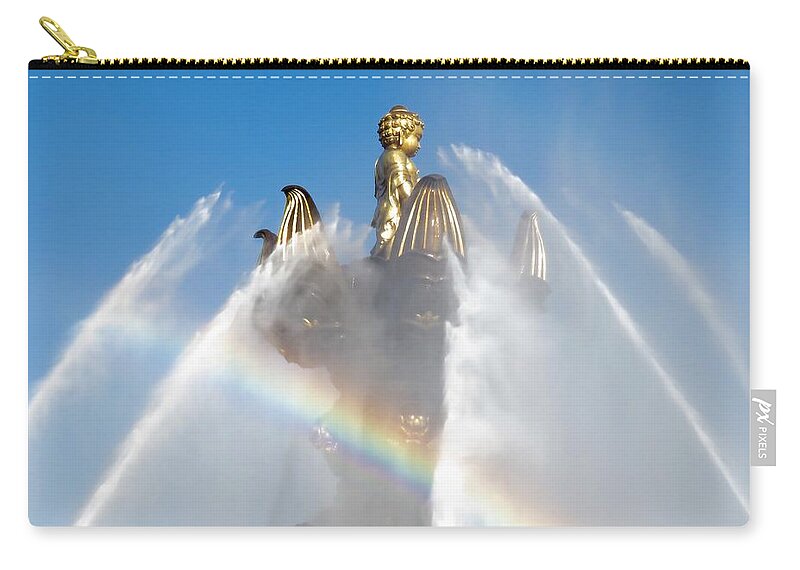Buddha Carry-all Pouch featuring the photograph Buddha Becoming by Kerry Obrist