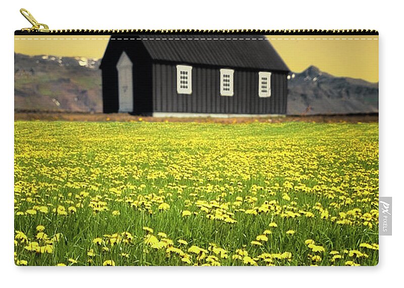 Kremsdorf Carry-all Pouch featuring the photograph Golden Days Of Arctic Summer by Evelina Kremsdorf