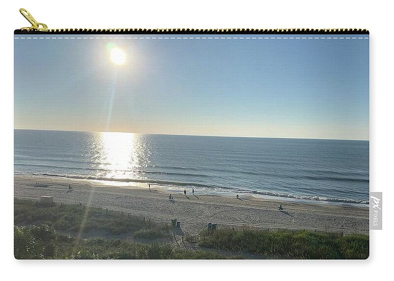 Photography Carry-all Pouch featuring the photograph Good Morning Myrtle Beach by Lisa White
