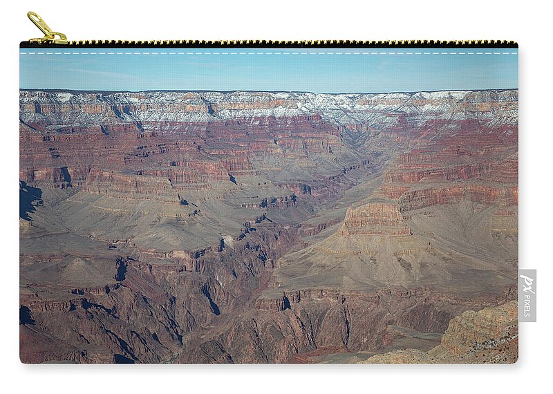 Grand Canyon Zip Pouch featuring the photograph Grand Canyon #13 by Steve Templeton