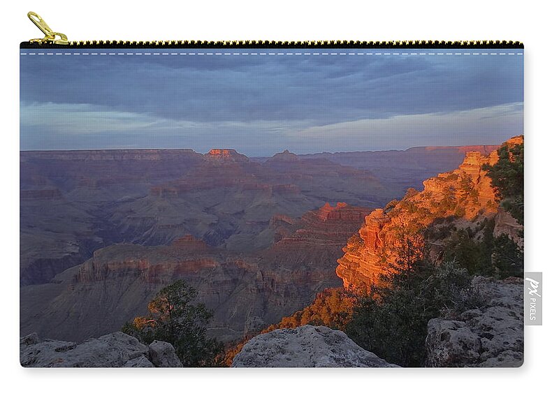 Grandcanyon Zip Pouch featuring the photograph Grand Canyon by Joelle Philibert