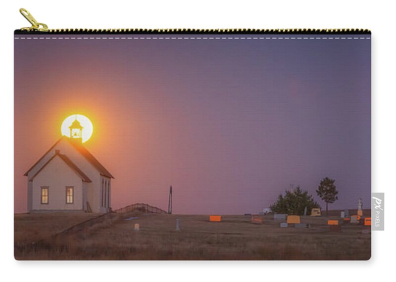 Hunter Moon Carry-all Pouch featuring the photograph Guiding Light by Darren White