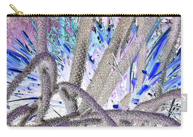 Surreal-nature-photos Zip Pouch featuring the digital art Harmony by John Hintz