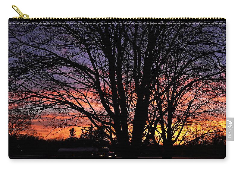 Heavenly Painting Zip Pouch featuring the photograph Heavenly Painting by Kathy M Krause