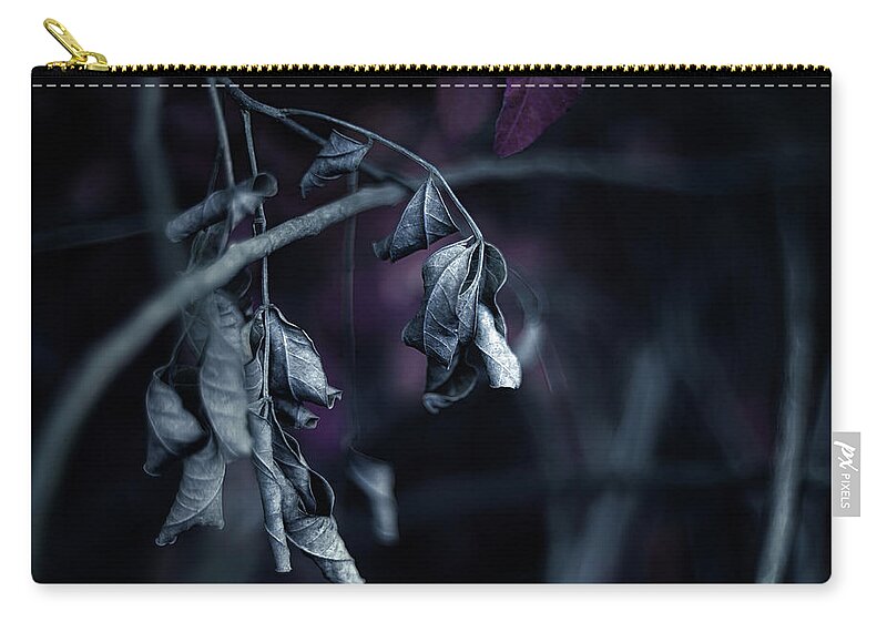 Nature Art Zip Pouch featuring the photograph Heavy Thoughts by Gian Smith