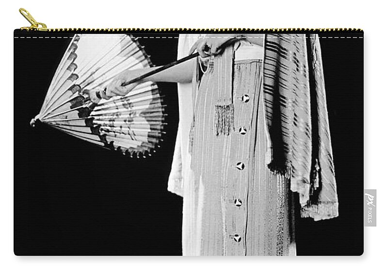 1900s Zip Pouch featuring the photograph Hedda Hopper by Granger