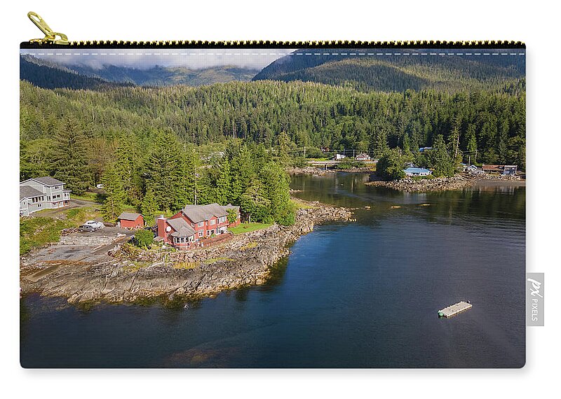  Carry-all Pouch featuring the photograph Home at Herring Cove by Michael Rauwolf