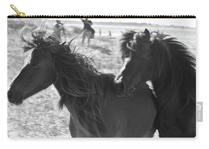 Animal Carry-all Pouch featuring the photograph Horse Style by Melissa Southern