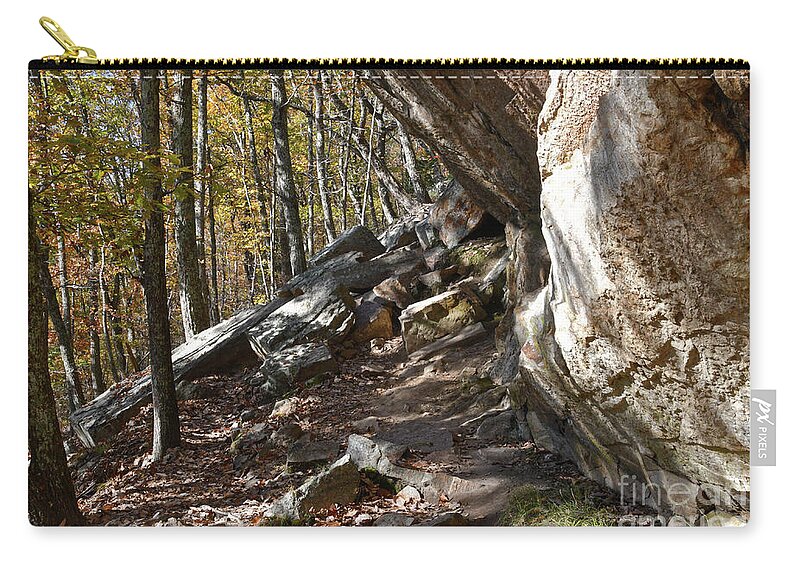 House Mountain Carry-all Pouch featuring the photograph House Mountain 17 by Phil Perkins