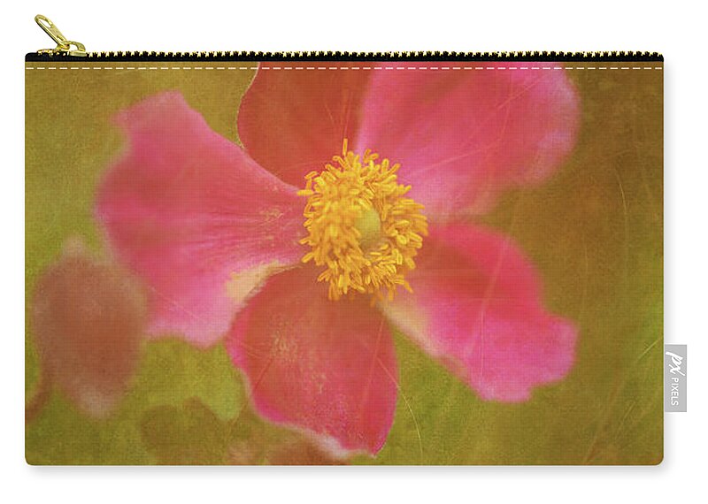 Botanical Zip Pouch featuring the photograph I Have My Eye on You by Venetta Archer