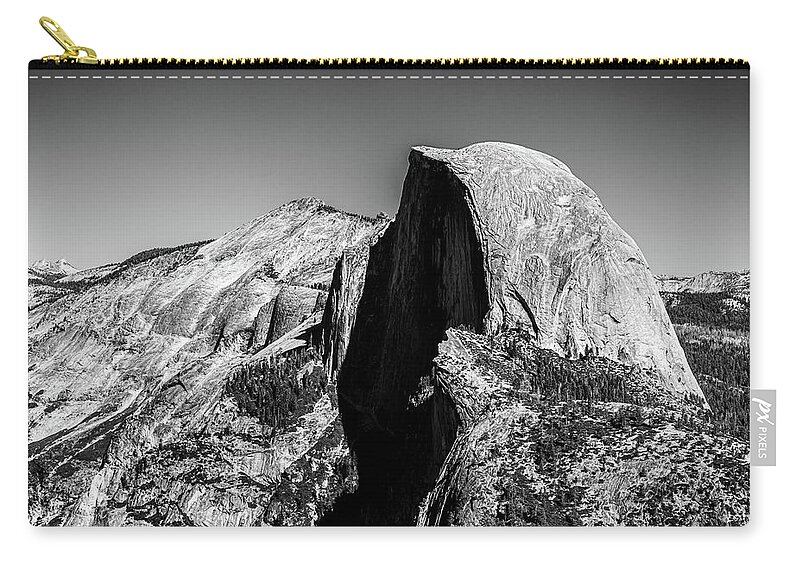 Autumn Zip Pouch featuring the photograph Icon View Yosemite by Peter Tellone