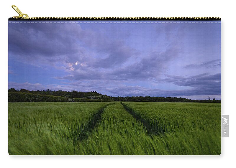 Farm Zip Pouch featuring the photograph In the Blue Hour by Spikey Mouse Photography