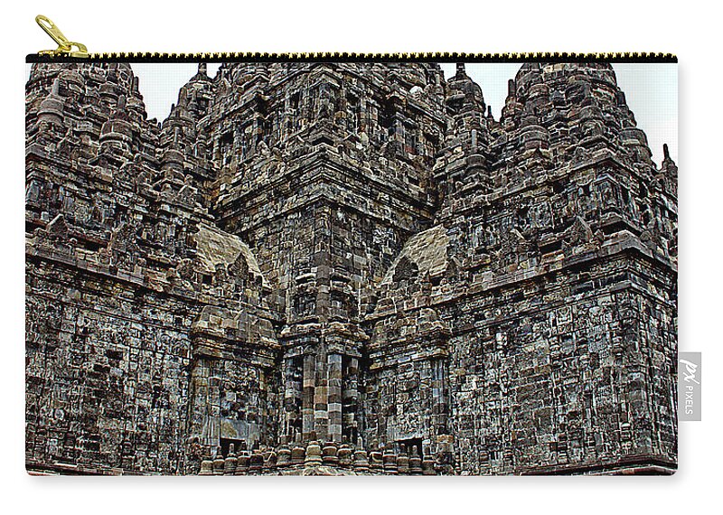  Zip Pouch featuring the photograph Indonesia 27 by Eric Pengelly