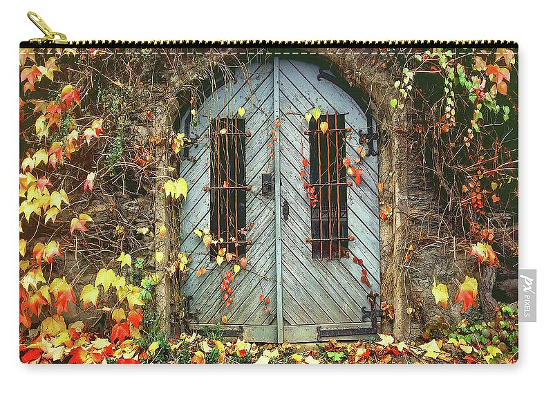 Doors Zip Pouch featuring the photograph International Colors by Don Schimmel