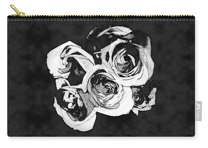 Flower Zip Pouch featuring the photograph Invitation by Andy Rhodes