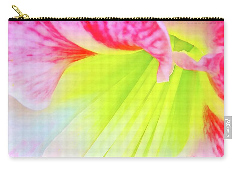 Joy Zip Pouch featuring the photograph Joy by David Lawson