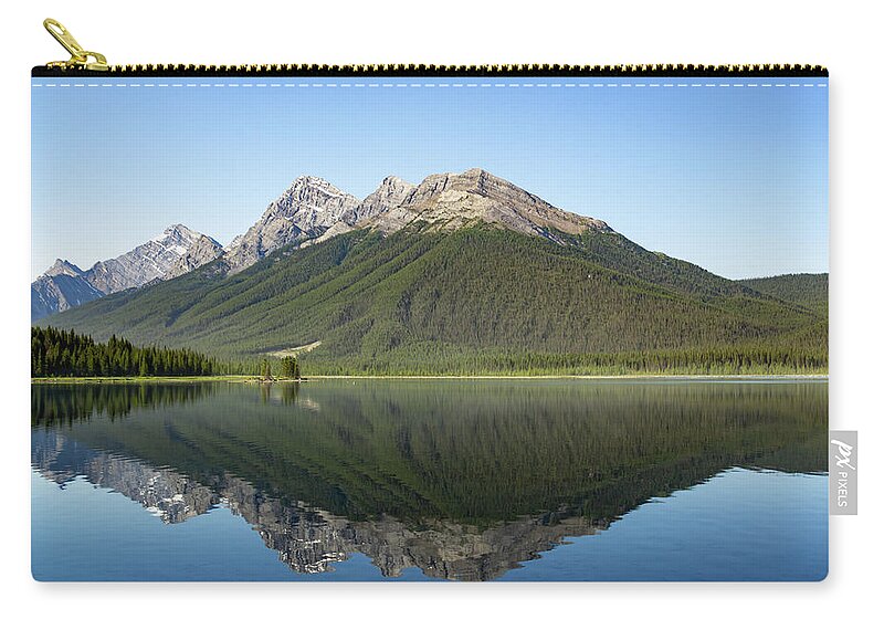 Canadian Rocky Mountains Zip Pouch featuring the photograph Kananaskis Country by Cindy Robinson