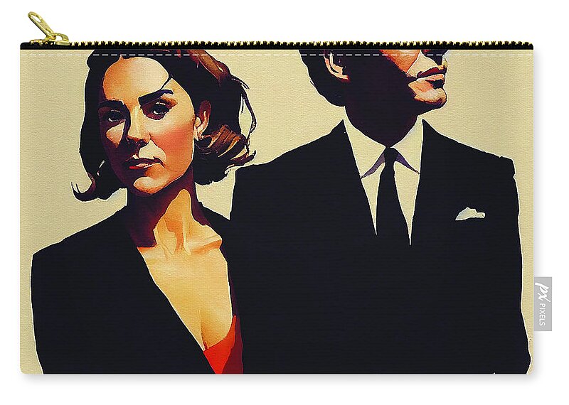 Kate Middleton and The Artist Tote Bag by Michael Soprano - Michael Soprano  - Artist Website