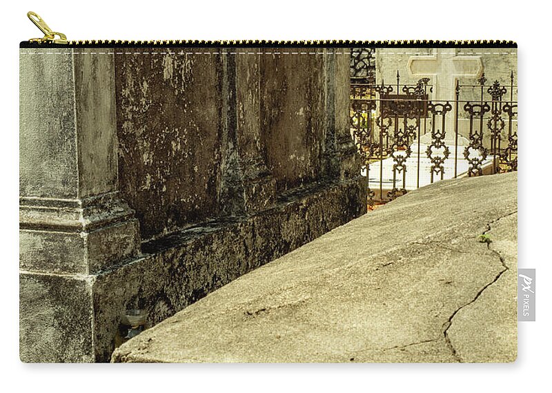 New Orleans Carry-all Pouch featuring the photograph Lafayette Cemetery, New Orleans by Leslie Struxness