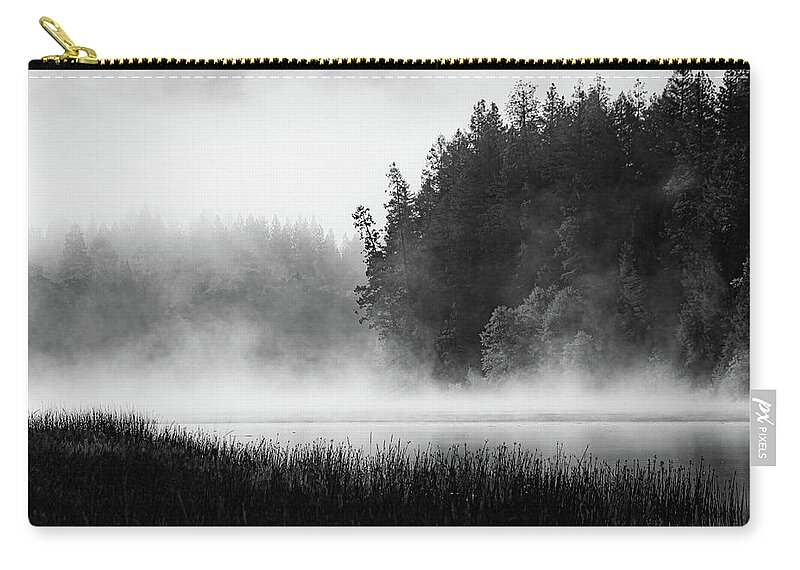 Lake Zip Pouch featuring the photograph Lake Britton Moods by Mike Lee
