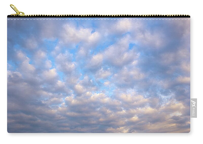 Lake Zip Pouch featuring the photograph Lake Sinclair Skies by Ed Williams