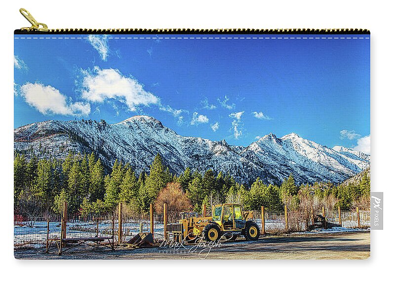 Landscape Carry-all Pouch featuring the photograph Leavenworth Landscape by Mark Joseph