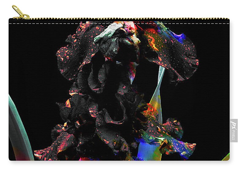 Iris Carry-all Pouch featuring the photograph Length of a Sigh by Cynthia Dickinson