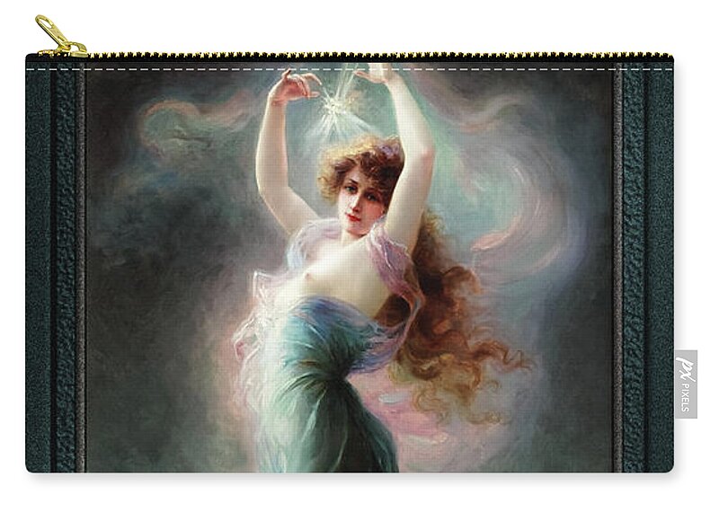 L'etoile Carry-all Pouch featuring the painting L'Etoile by Edouard Bisson Fine Art Old Masters Reproduction by Rolando Burbon