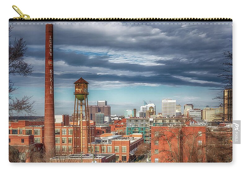 Richmond Zip Pouch featuring the photograph Libby Hill View - Richmond Virginia by Susan Rissi Tregoning