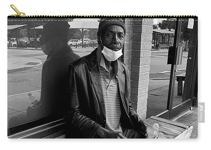 Man Zip Pouch featuring the photograph Life Sentence Reflected by Lee Darnell
