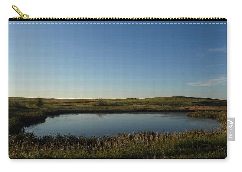 Pond Zip Pouch featuring the photograph Little Pond by Amanda R Wright