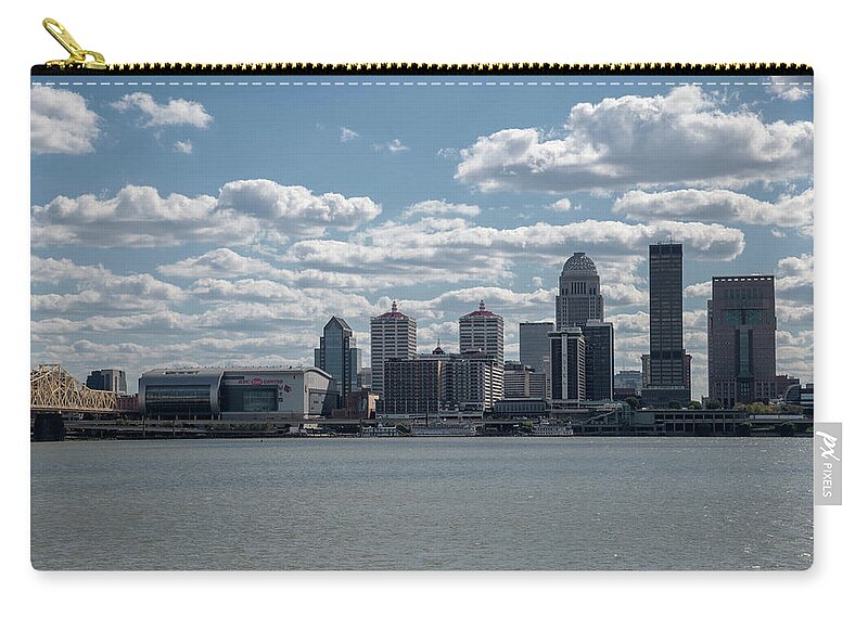 3929 Zip Pouch featuring the photograph Louisville Art by FineArtRoyal Joshua Mimbs