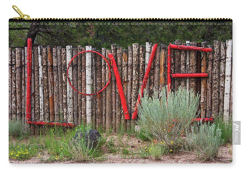 Love Zip Pouch featuring the photograph Love by Carmen Kern