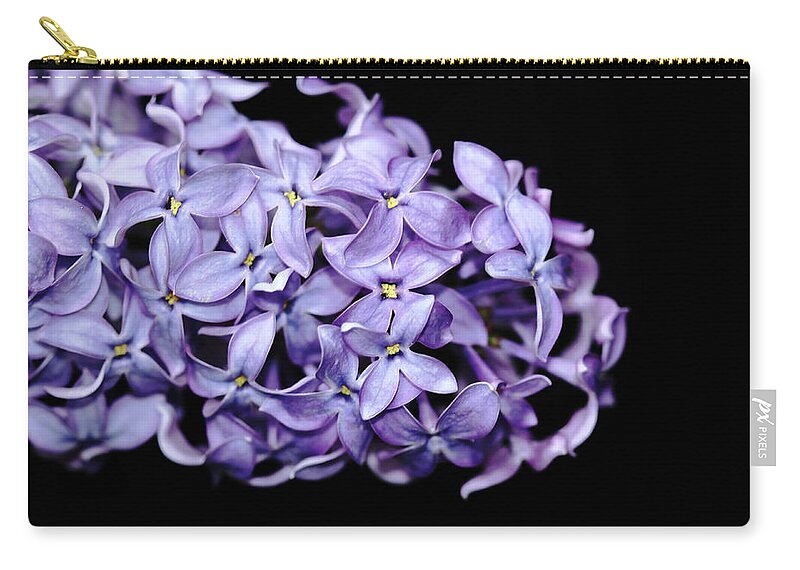 Lilacs Zip Pouch featuring the photograph Love In Lilac by Debbie Oppermann